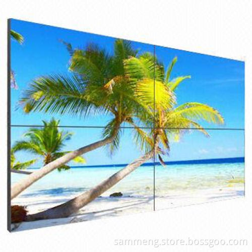 47" touch screen video wall, 6.7mm narrow bezel, 800cd/m2 high light LED back light LG DID panel